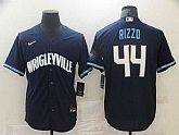 Cubs 44 Wrigleyville Rizzo Navy 2021 City Connect Cool Base Jersey,baseball caps,new era cap wholesale,wholesale hats